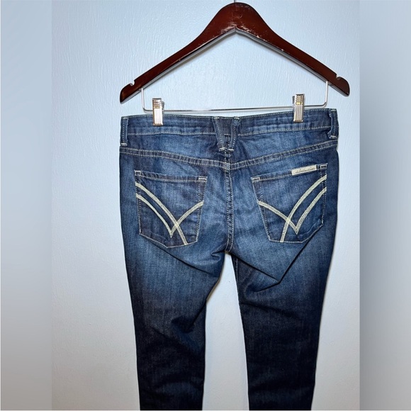 William Rast Dark Blue Skinny Jeans - Picture 5 of 7